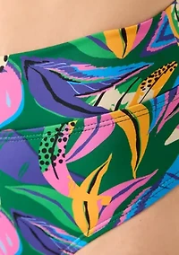 Tropical Printed Swim Brief