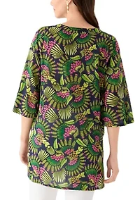 Toucan Tango Long Sleeve Tunic Swim Cover Up