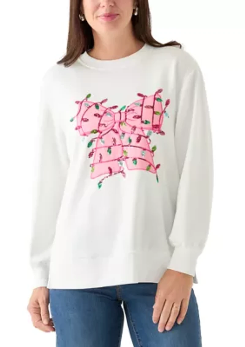 Women's Lakeyn Bow with Lights Sweatshirt