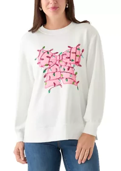 Women's Lakeyn Bow with Lights Sweatshirt
