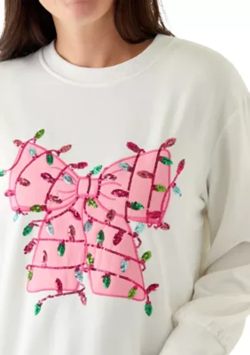 Women's Lakeyn Bow with Lights Sweatshirt
