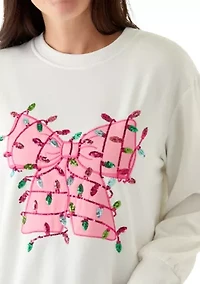 Women's Lakeyn Bow with Lights Sweatshirt