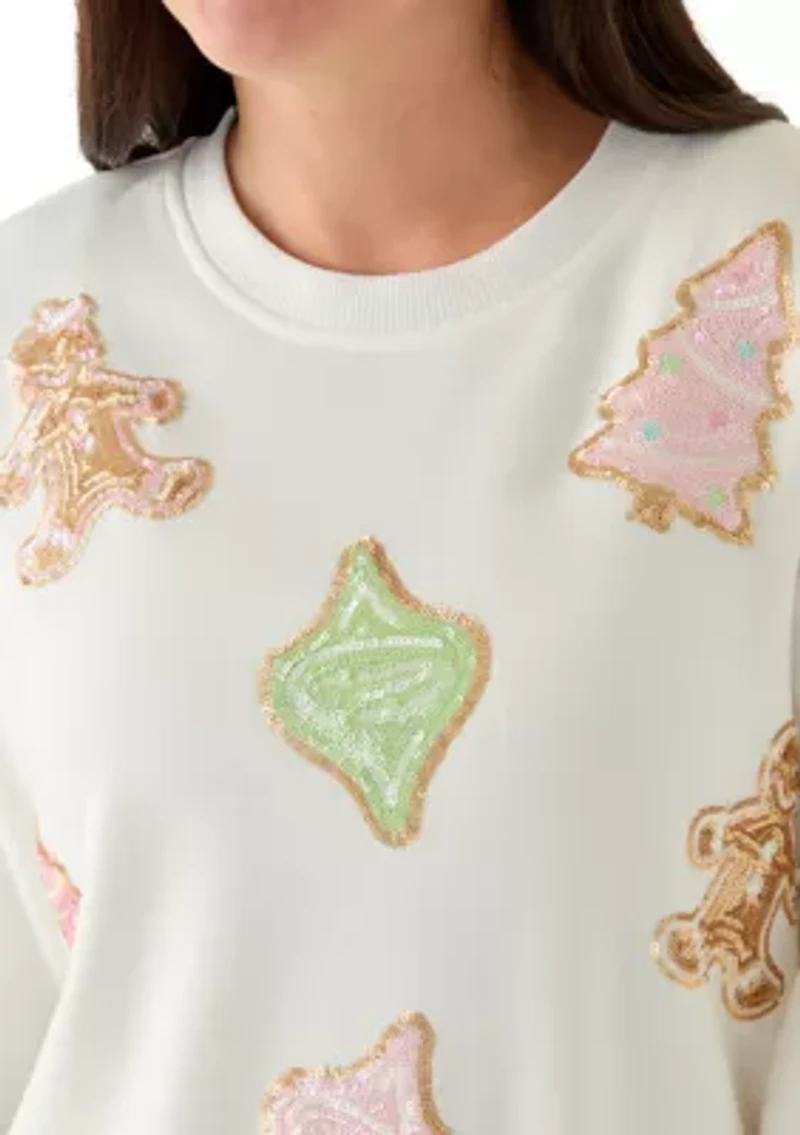 Women's Lakelyn Gingerbread Cookies Sweatshirt