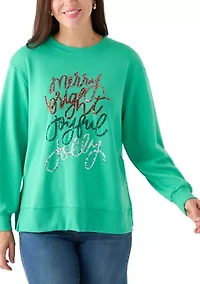 Women's Merry and Bright Lakelyn Sweatshirt