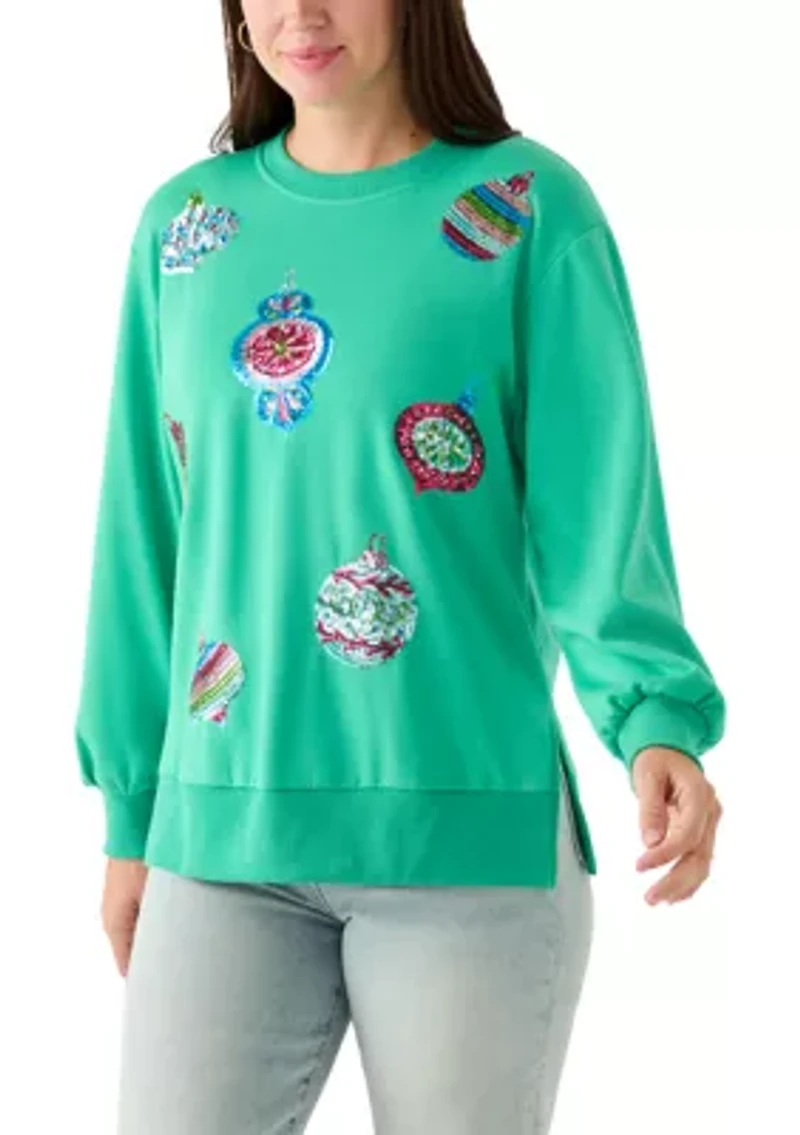 Women's Ornament Sweater
