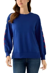 Women's Heart Sleeve Lakelyn Sweatshirt