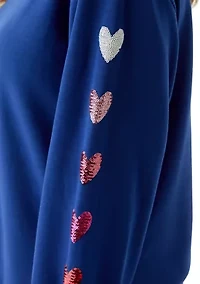 Women's Heart Sleeve Lakelyn Sweatshirt