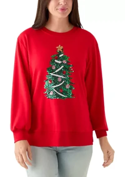 Women's Christmas Tree Lakelyn Sweatshirt