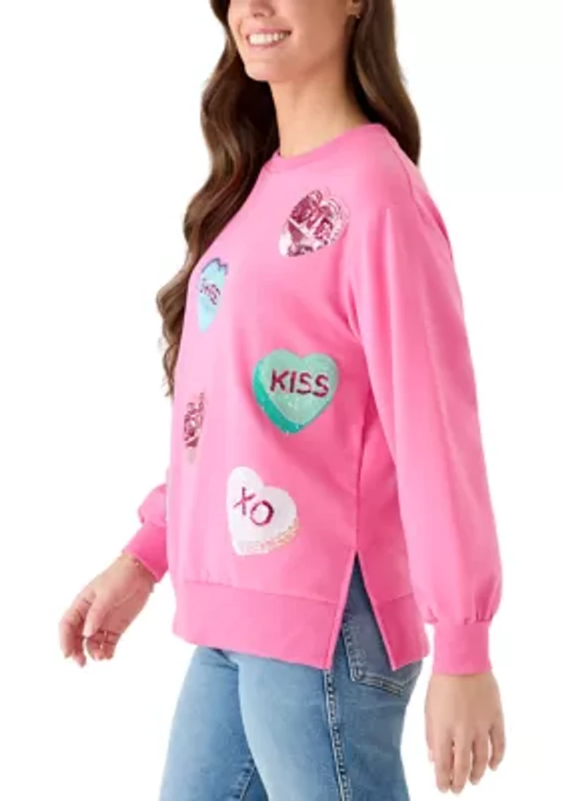 Women's Convo Hearts Lakelyn Sweatshirt