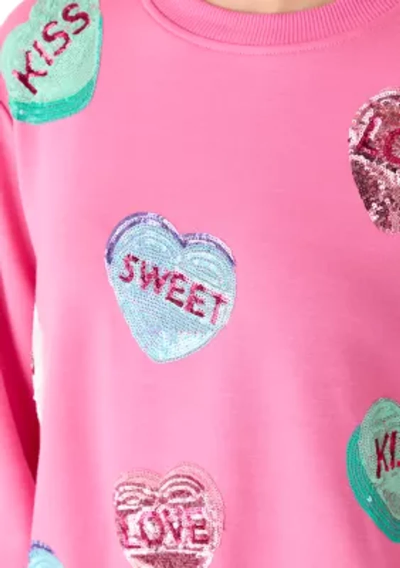 Women's Convo Hearts Lakelyn Sweatshirt