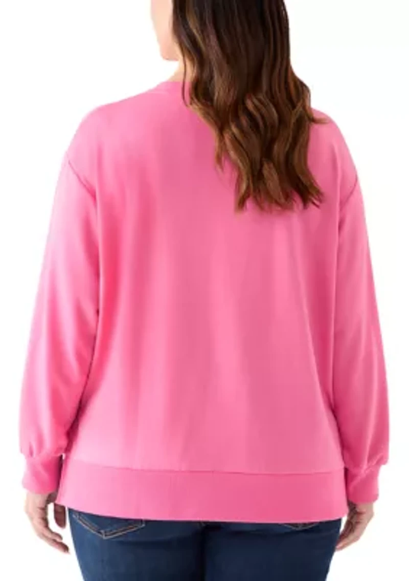 Plus Sequin Nutcracker Sweatshirt