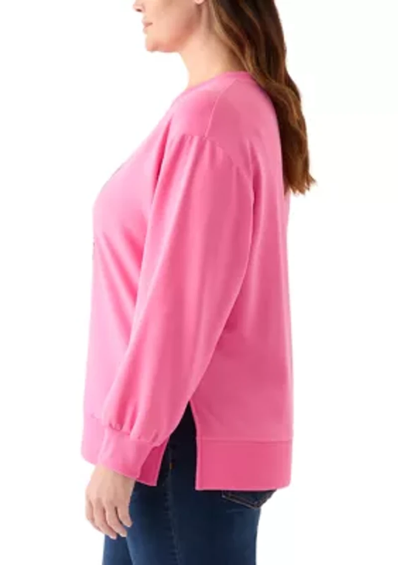 Plus Sequin Nutcracker Sweatshirt