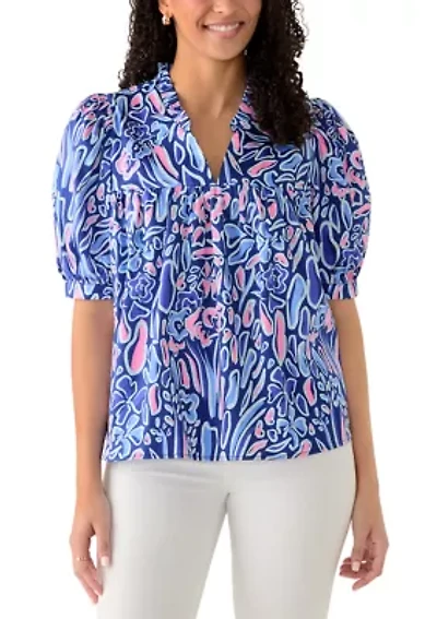 Women's Maggie Print Top