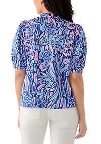 Women's Maggie Print Top