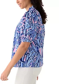 Women's Maggie Print Top