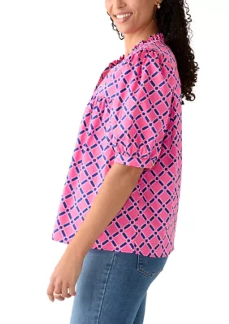 Women's Maggie Print Top