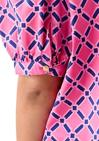 Women's Maggie Print Top