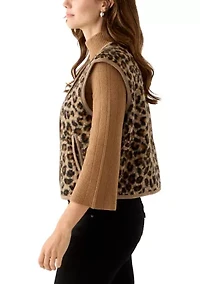 Women's Leopard Vest