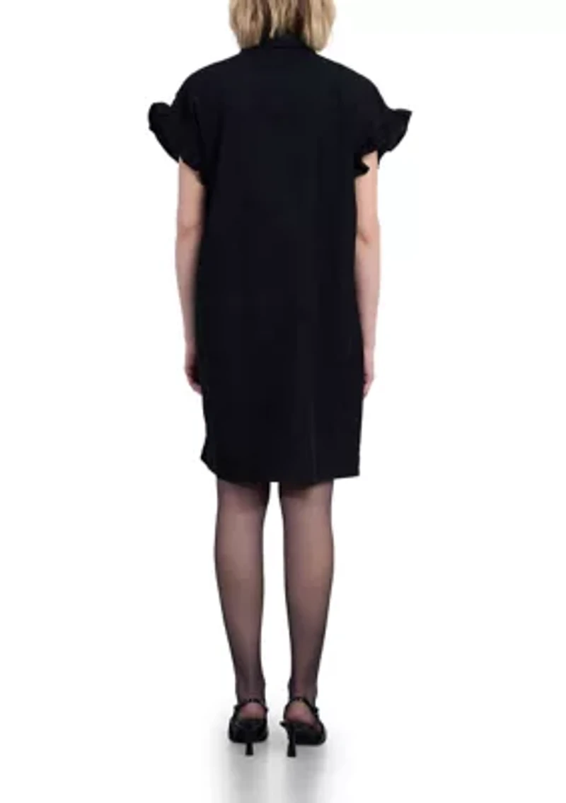 Women's Smocked Corduroy Dress