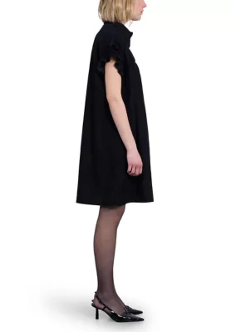 Women's Smocked Corduroy Dress