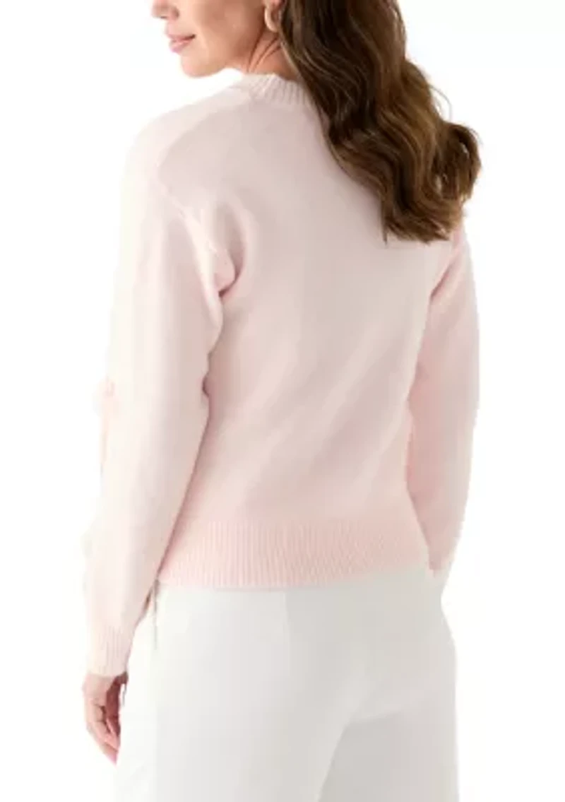 Women's 3D Bow Sweater