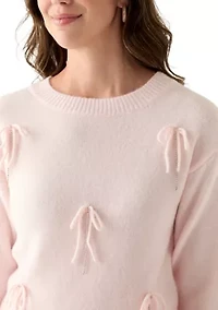 Women's 3D Bow Sweater