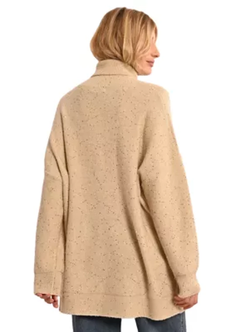 Women's Sequin Tunic Sweater