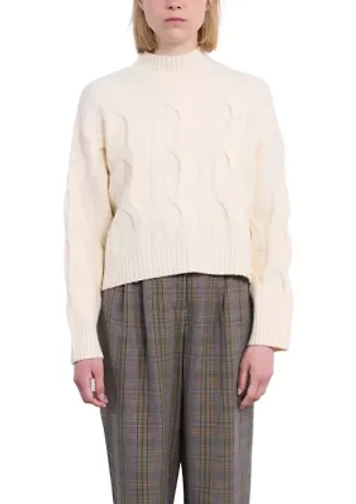 Women's Oversized Cable Sweater