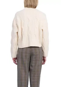 Women's Oversized Cable Sweater