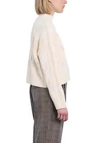 Women's Oversized Cable Sweater