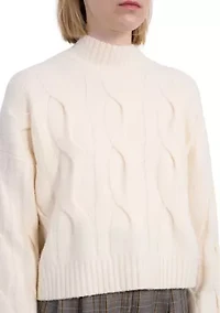 Women's Oversized Cable Sweater