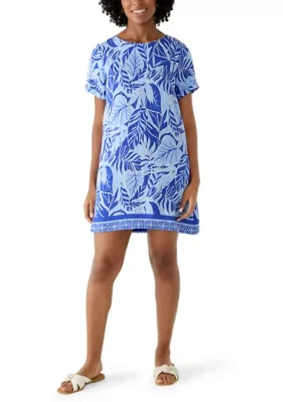 Women's T-Shirt Print Dress