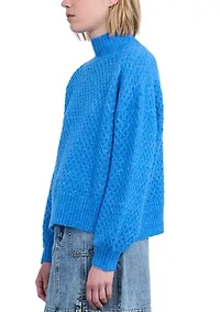 Women's Mini Cable Sweater