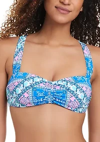 Women's Spring Feeling Bandeau Bikini Top