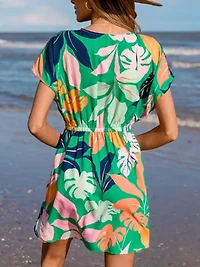 Women's Tropical Dream Cover-Up Dress