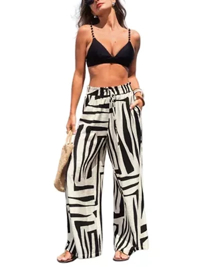 Women's High Frequency Abstract Cover Up Pants