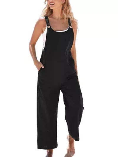 Women's Raven Tapered Pinafore Jumpsuit