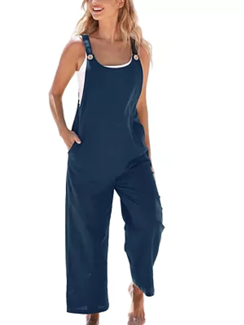 Women's Raven Tapered Pinafore Jumpsuit