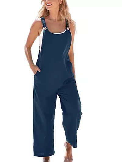 Women's Raven Tapered Pinafore Jumpsuit