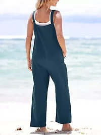 Women's Raven Tapered Pinafore Jumpsuit