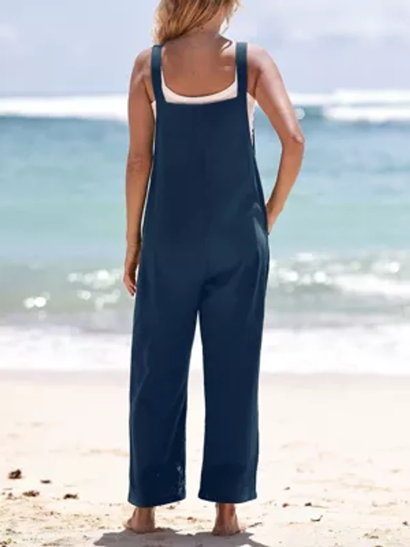 Women's Raven Tapered Pinafore Jumpsuit
