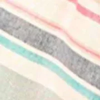 Women's Vibrant Striped Beach Shorts