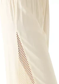 Women's Elastic Waist Wide Leg Pants