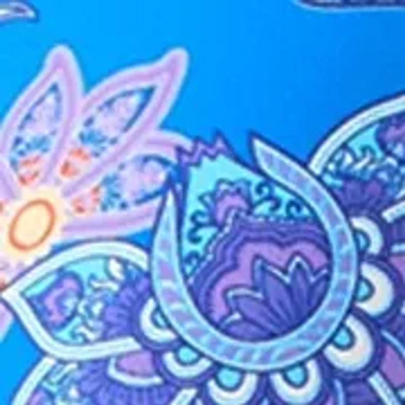 Shell Stitch Paisley Print Tankini Top