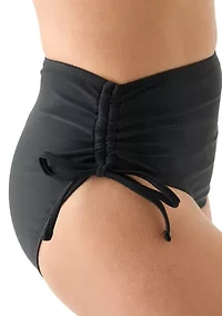 Solid Adjustable High Rise Brief