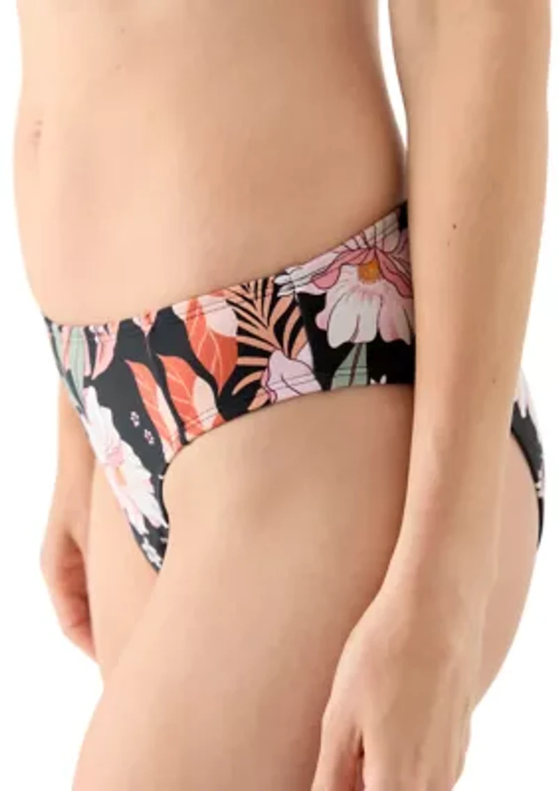 Floral Mid Rise Swim Brief