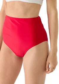 High Waisted Swim Bottoms