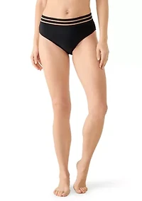 Black Mesh Bikini Briefs
