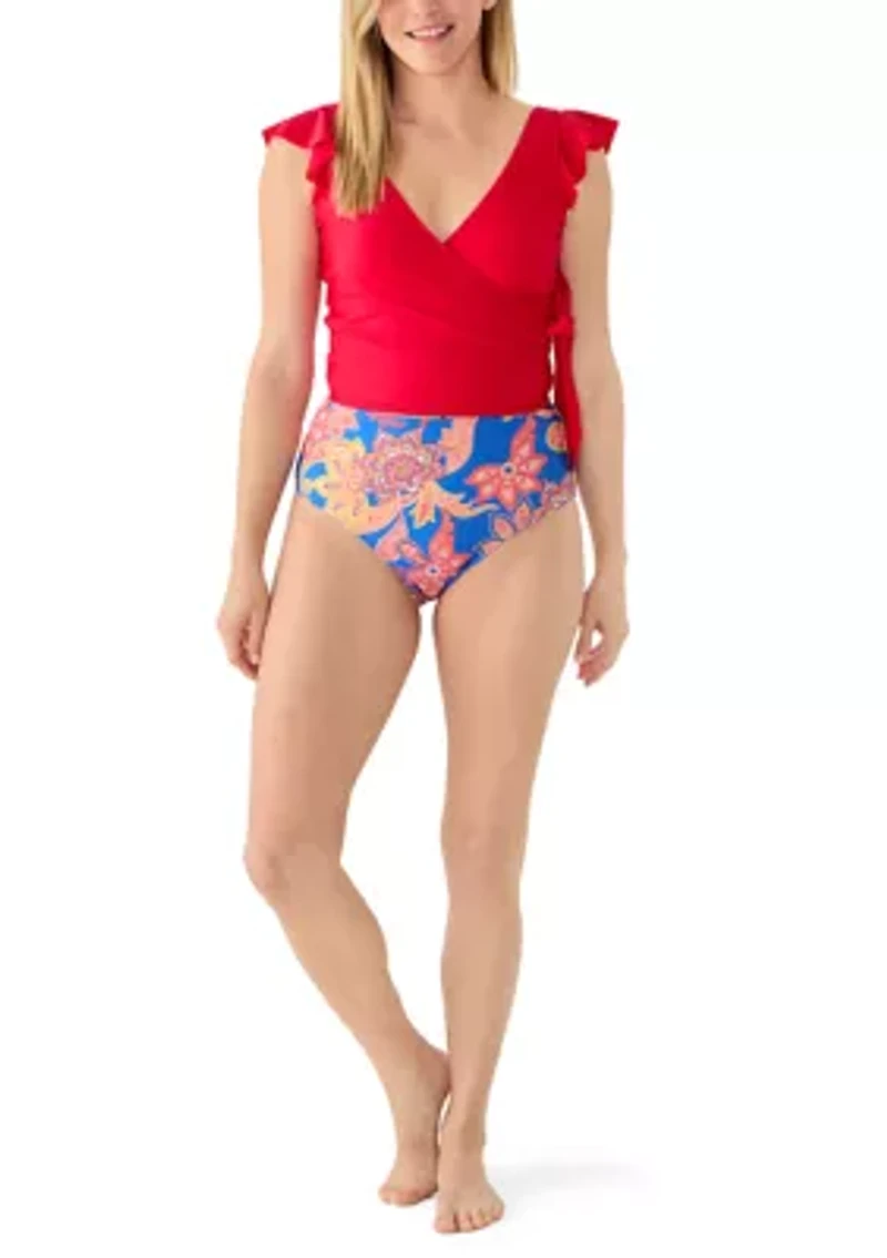 Blue Paisley Brief