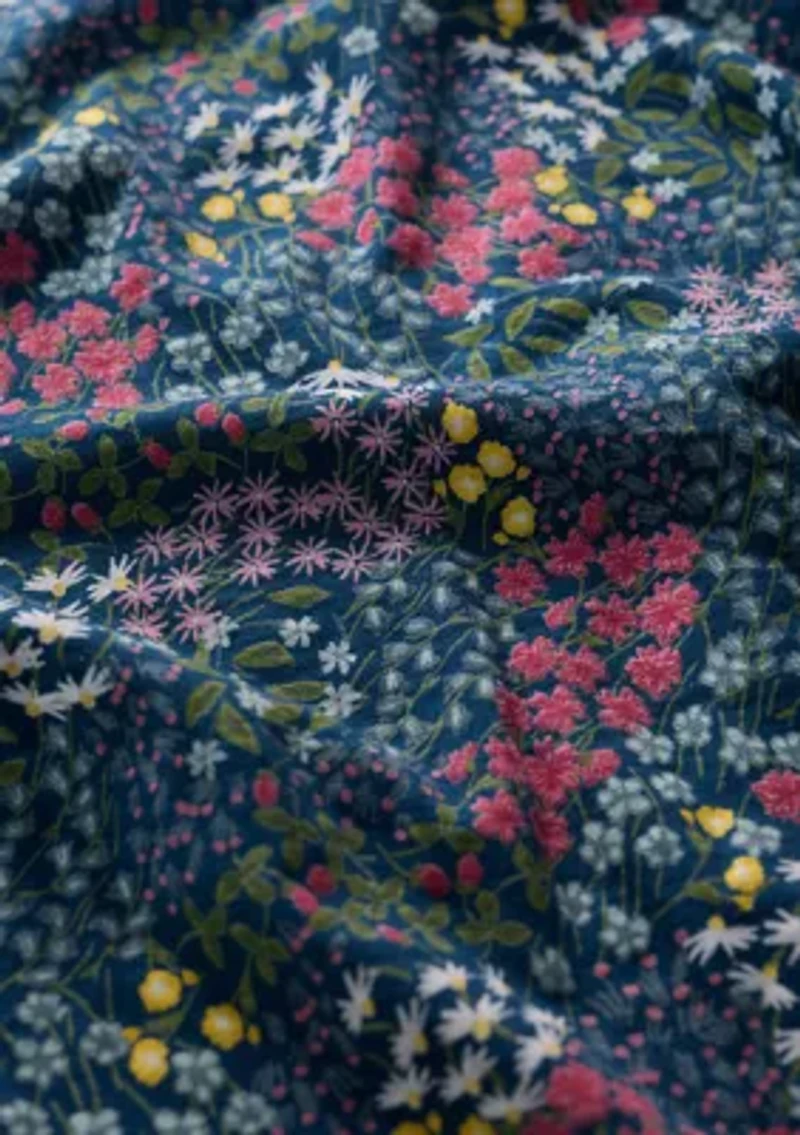 Women's Studio Glass V-Neck Jersey Printed Top